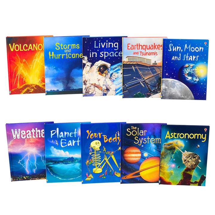 Usborne Beginners Science Series Collection 10 Books Box Set