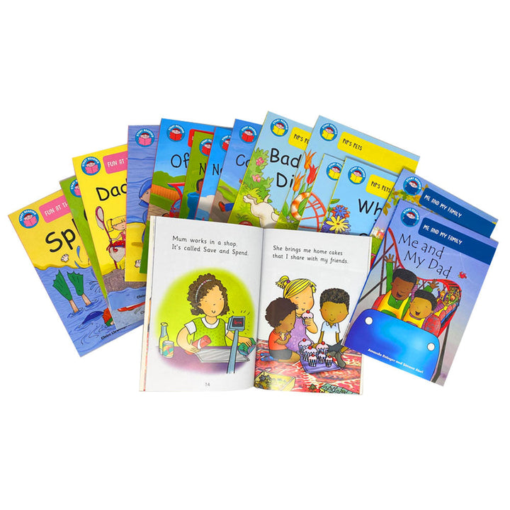 Start Reading Library 52 Books Collection Box Set Level 1 to 9 Children Early Reading