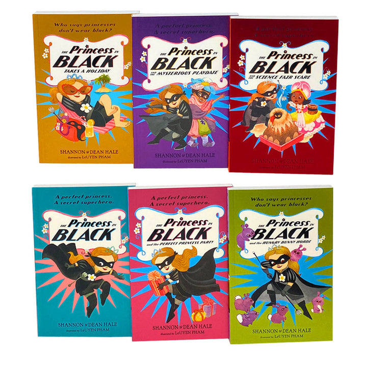 The Princess in Black Monster Battling Adventures 6 Books Collection Box Set