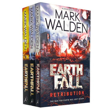 Mark Walden Earthfall Series 3 Collection Book: Gripping Young Adult Action Trilogy with Thrilling Dystopian Adventure and Suspense-Filled Novels