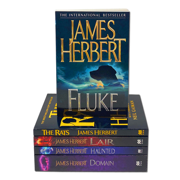 James Herbert 6 Books Set Collection Pack The Rats, Haunted, Domain and others