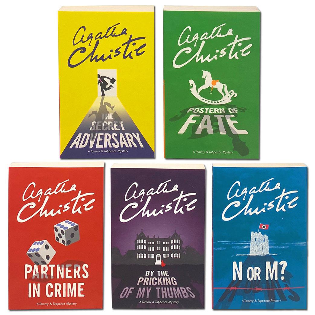 Agatha Christie Tommy and Tuppence Collection 5 Books Set Collection