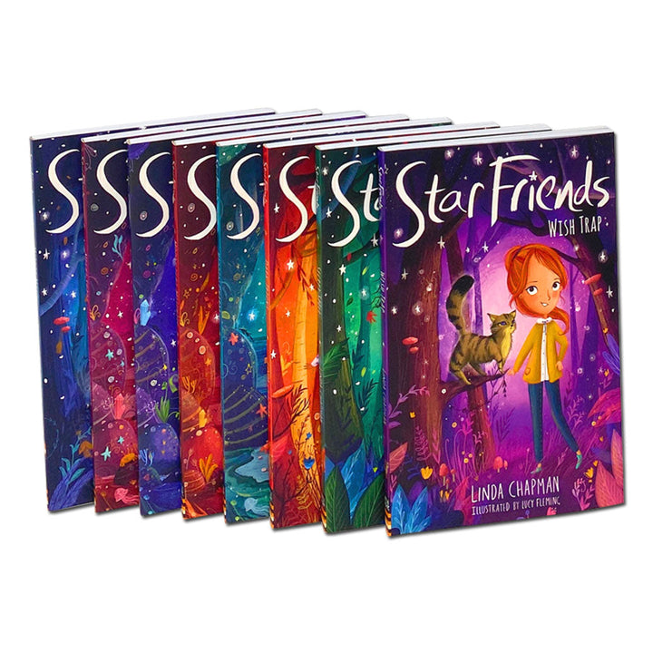 Star Friends 8 Books Set Collection by Linda Chapman