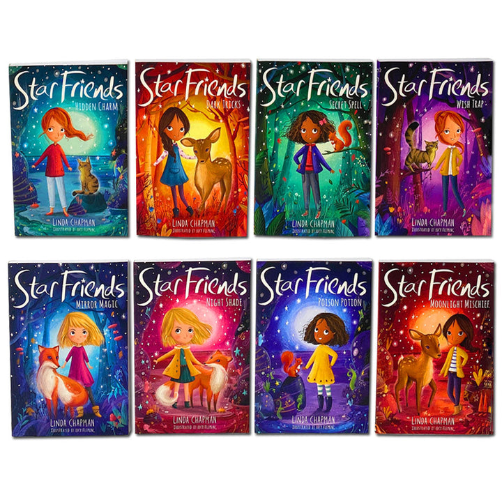 Star Friends 8 Books Set Collection by Linda Chapman