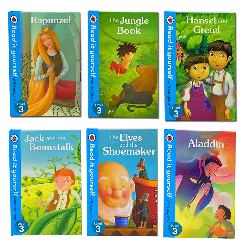 Read it Yourself with Ladybird 6 Books Box Set Level 3