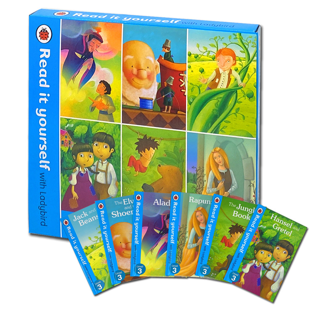 Read it Yourself with Ladybird 6 Books Box Set Level 3