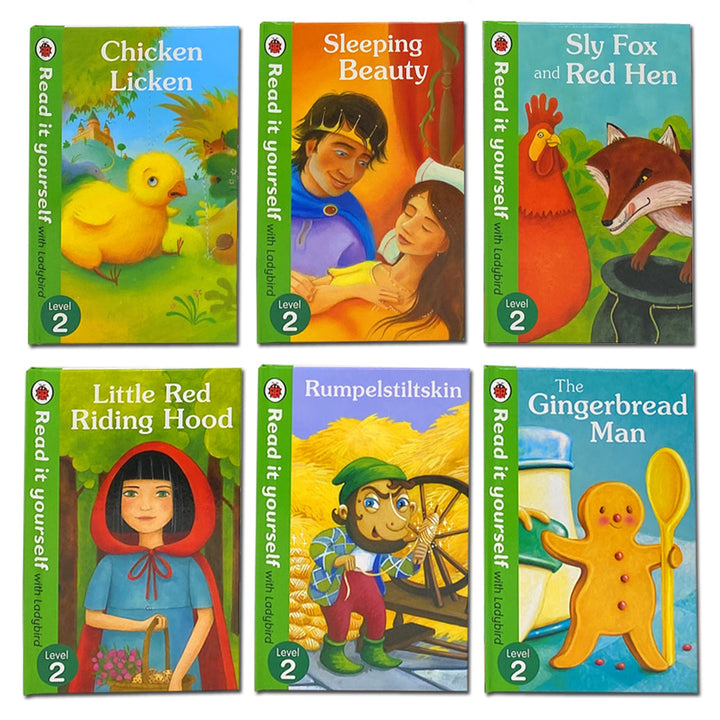 Read it Yourself With Ladybird 6 Books Box Set Level 2