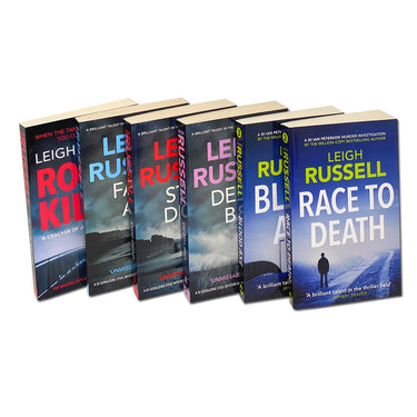 Leigh Russell A DI Geraldine Steel 6 Books Set Collection