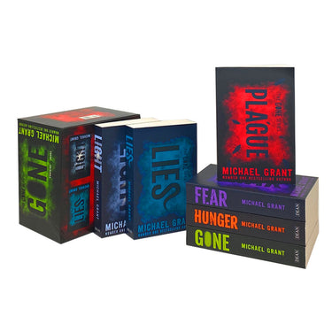 Gone Series – 6-Book Box Set by Michael Grant | YA Dystopian Fiction Collection with Hunger, Lies, Plague & Light – Teen Adventure & Survival Series
