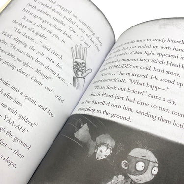 Stitch Head 6 Book Set by Guy Bass: Ghost of Grotteskew, Monster Hunter – Children's Books Collection, Spooky Adventure, Imaginative Story Series