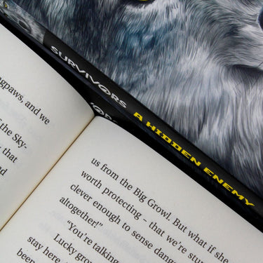 Erin Hunter Survivors Series 3 Books Collection Set (Darkness Falls, A Hidden Enemy, The Empty City)