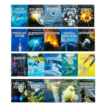 Children's Introduction to Science for Beginners 20 Books Collection  | Fun STEM Learning, Experiments, Discovery & Educational Reading for Curious Young Minds