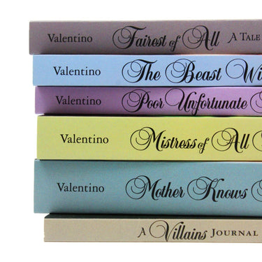 Disney Villains Collection (Includes 5 books With Poster & Journal) By Serena Valentino