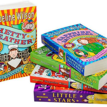 Jacqueline Wilson Hetty Feather Series Collection 5 Books Set Pack Little Stars
