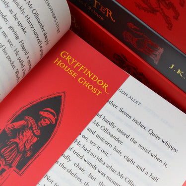 Harry Potter Gryffindor House Editions Paperback Set by J.K. Rowling 7 books Set (No Box)