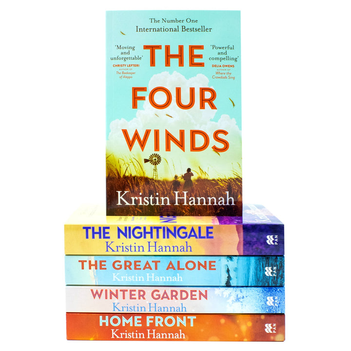 5 Books Set (The Nightingale, The Four Winds, The Great Alone, Winter Garden, Home Front)