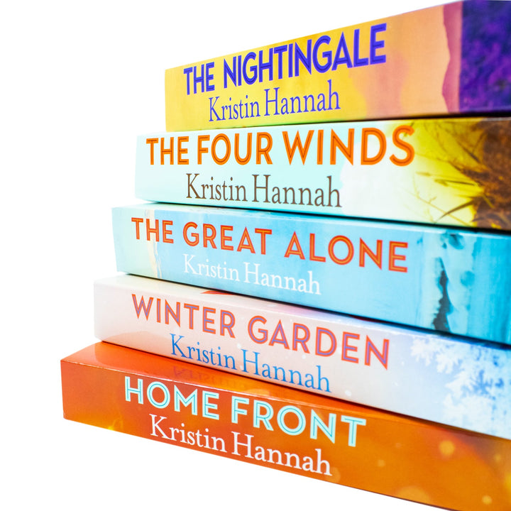 "Kristin Hannah Collection: 5 powerful novels including The Nightingale and The Four Winds. Emotional journeys of love and survival for 12+ readers!"