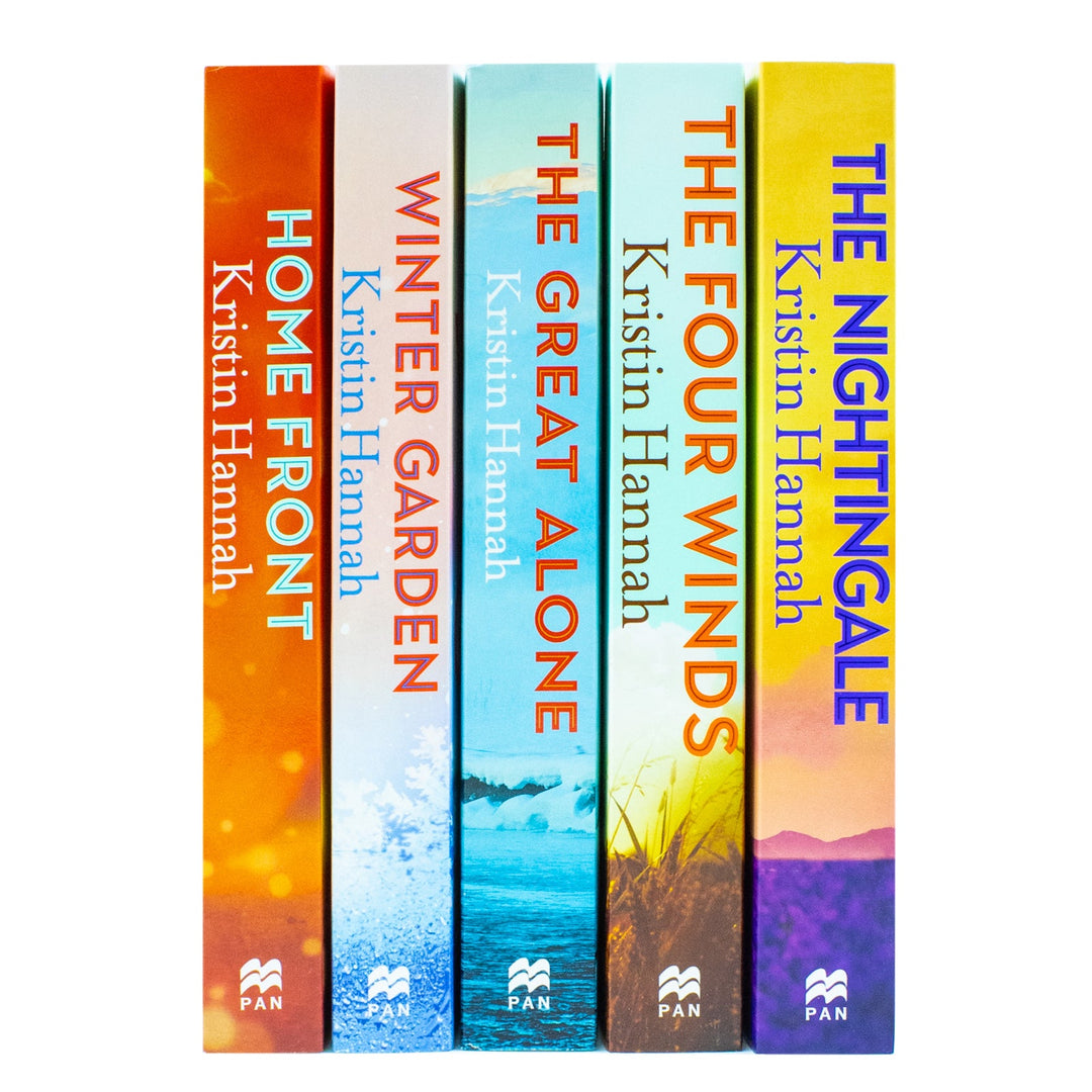 5 Books Set (The Nightingale, The Four Winds, The Great Alone, Winter Garden, Home Front)