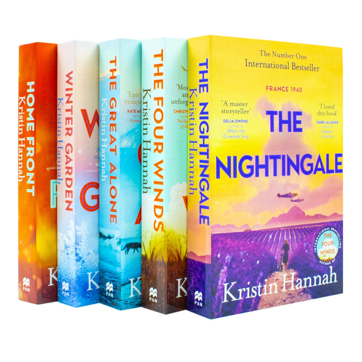 "Kristin Hannah Collection: 5 powerful novels including The Nightingale and The Four Winds. Emotional journeys of love and survival for 12+ readers!"