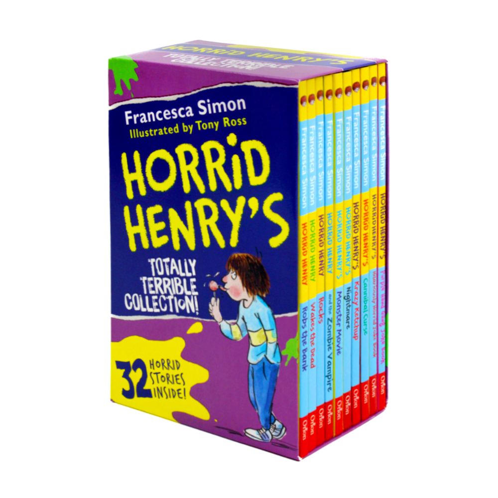 Horrid Henry's Totally Terrible Collection Box Set - 10 Books for 7 ...