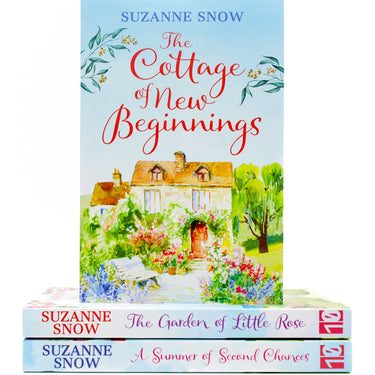Photo of Suzanne Snow 3 Books Set on a White Background