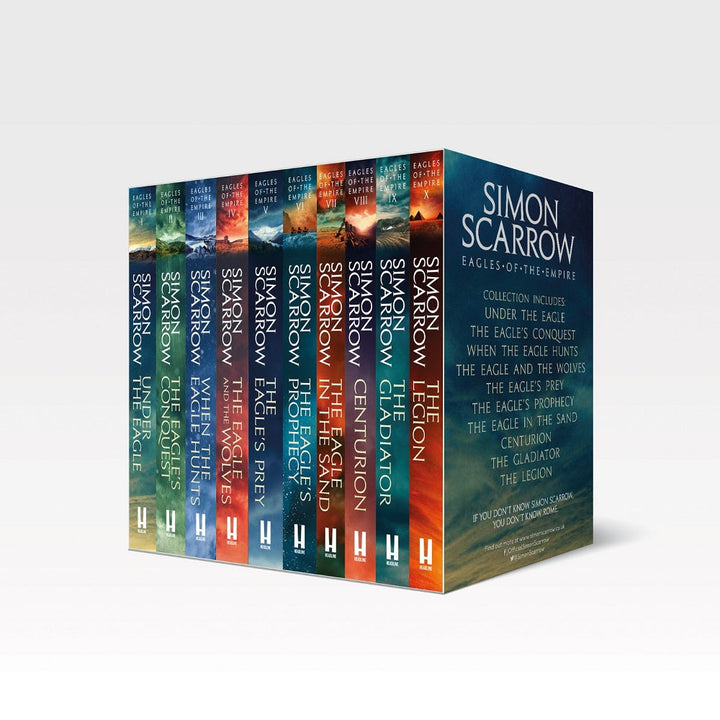 Simon Scarrow Eagles of the Empire Books 1 - 10 Box Set (exclusive)