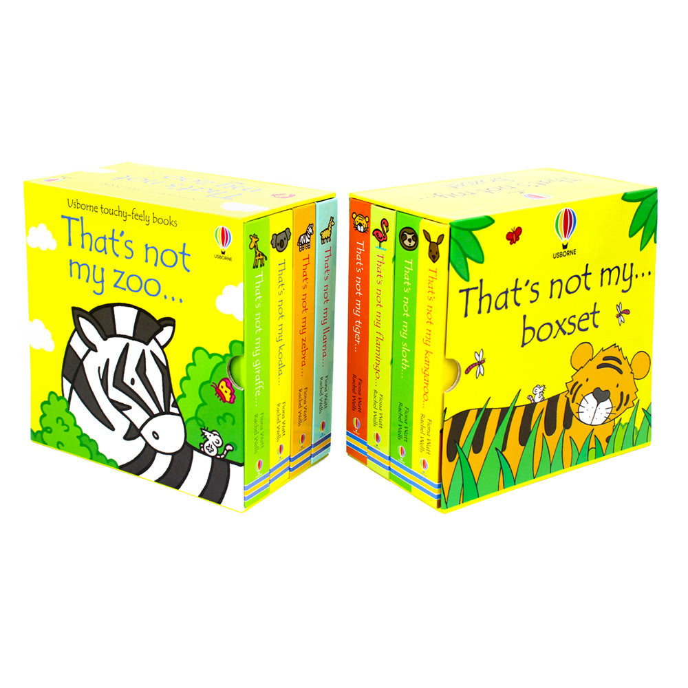 Usborne Touchy-Feely....That's not my Zoo Collection 8 Book Set Collection