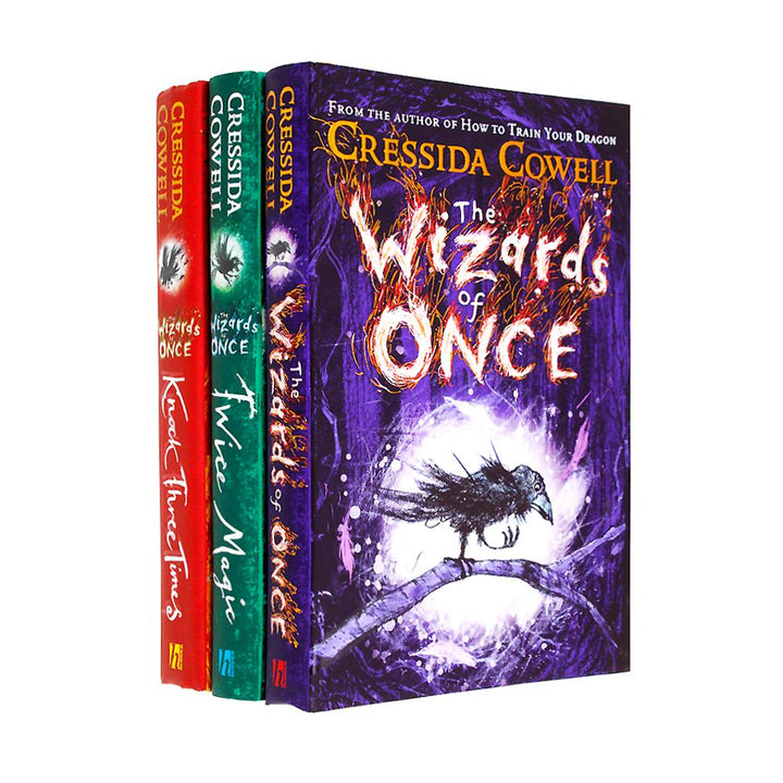 The Wizards of Once Series 3 Books Collection Set By Cressida Cowell