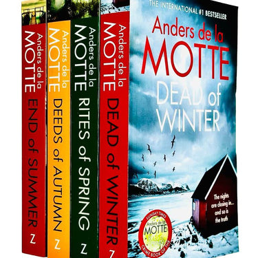 Seasons Quartet Series Collection 4 Book Set by Anders De la Motte