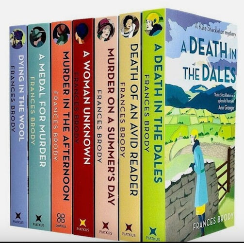 Kate Shackleton Mysteries Series 7 Books Collection Set By Frances Bro ...