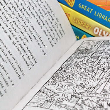 Photo of Mr. Lemoncellos Library Books 1-4 Box Set Pages by Chris Grabenstein