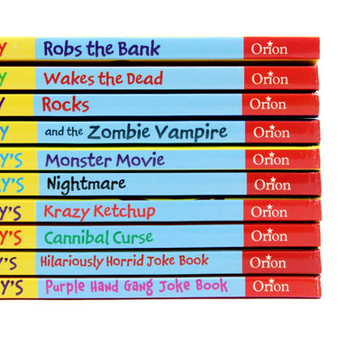 A Photo of Horrid Henry's Totally Terrible Collection by Francesca Simon on a White Background