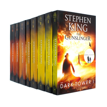 Stephen King Dark Tower Collection 8 Books Box Set (1 to 8) - Gunslinger, Horror, Fantasy, Adventure, Thriller, Supernatural Fiction, Best Seller