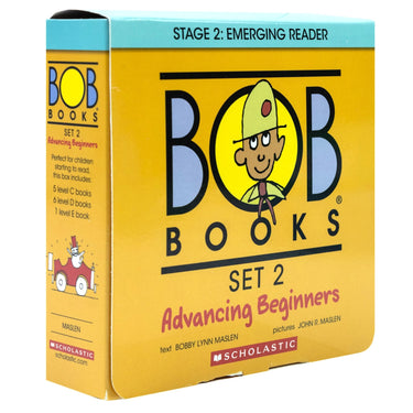 Bob Books Set 2: Advancing Beginners (Stage 2: Emerging Reader) – 12 Book Set for Early Reading | Phonics-Based Beginner Readers | Children's Literacy