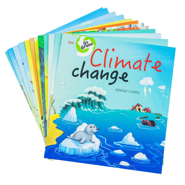 Save Your Environment 12 books Collection (Climate Change, Waste Management, Air Water and Noise Pollution & More!)