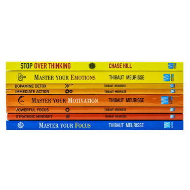 Productivity & Mastery Series By Thibaut Meurisse & Chase Hill 8 Books Collection Set
