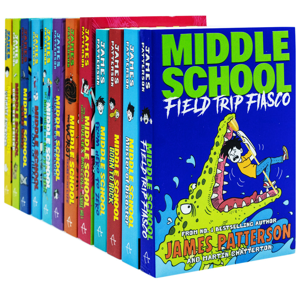 Book Collection School Middle School Series 12 Books Set Collection By James Patterson – The ...