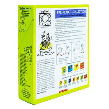 My First BOB Books Collection Box Set [Alphabet & Pre-reading Skills] (Age 2 and Up) By Lynn Maslen Kertell