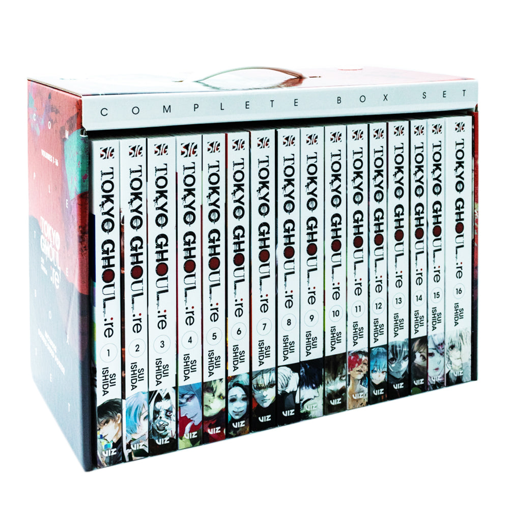 Tokyo Ghoul: re Complete Box Set: Includes vols. 1-16 with exclusive double-sided poster by Sui Ishida