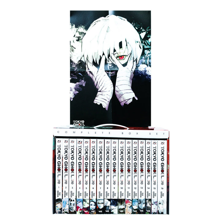 Tokyo Ghoul: re Complete Box Set: Includes vols. 1-16 with exclusive double-sided poster by Sui Ishida