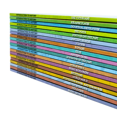 Children's Introduction to History for Beginners (Series1 & 2) 20 Books Collection Set- Fun Educational History for Kids & Engaging Learning