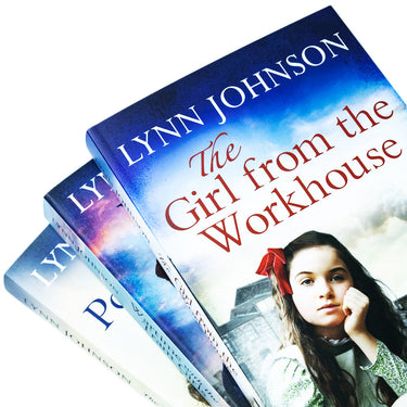 Lynn Johnson Series 5 Books Collection Set (The Girl from the Workhouse, Wartime with the Tram Girls, The Potteries Girls on the Home Front, Heartache For The Tram Girls, A New Day At Paradise Pottery)