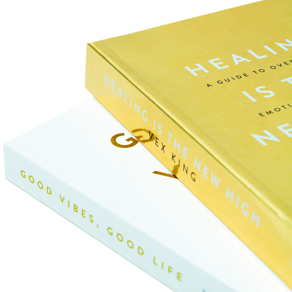 Healing Is the New High & Good Vibes, Good Life 2 Books Collection Set by Vex King