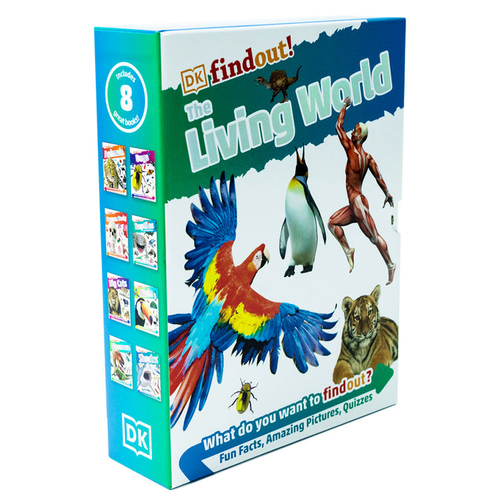 DK Findout The Living World 8 books box set