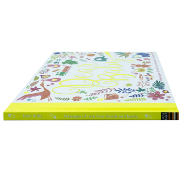 Dear Baby: Messages for Baby Keepsake Book (Hardback) – Baby Shower Guest Book & Newborn Memory Journal