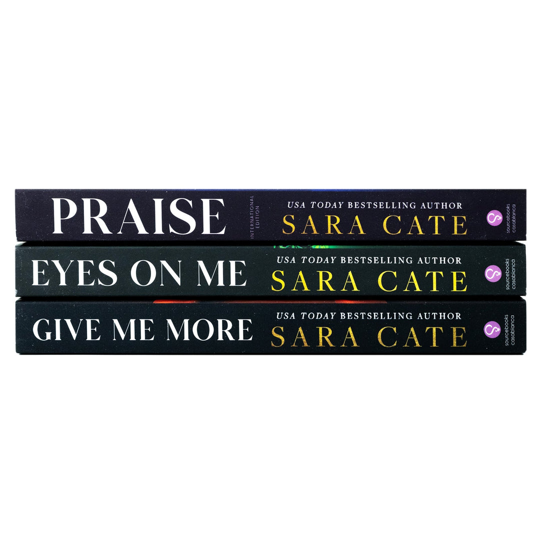 Salacious Players Club Series 3 Books Collection Set by Sara Cate (Praise, Eyes on Me & Give Me More)