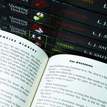 Vampire Diaries Complete Collection by LJ Smith, 13 Book Young Adult Paranormal Romance Series, Teen Fiction, Supernatural Love and Fantasy