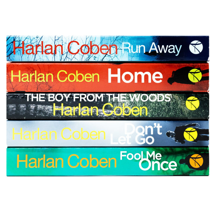 The Stranger Series 5 Books Collection Set By Harlan Coben NETFLIX(Home, Fool Me Once, Run Away, The Boy From The Woods, Don't Let Go)