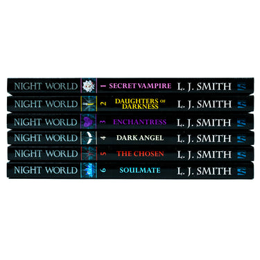 Night World Series 6 Books Collection Box Set (Secret Vampire, Daughters Of Darkness, Enchantress, Dark Angel, The Chosen & Soulmate) by L.J. Smith