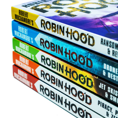 Robert Muchamore Robin Hood Series 5 Books Collection Set – Adventure, Children’s Fiction, Action, Heroes, Medieval Legends, Young Adult, Bestsellers
